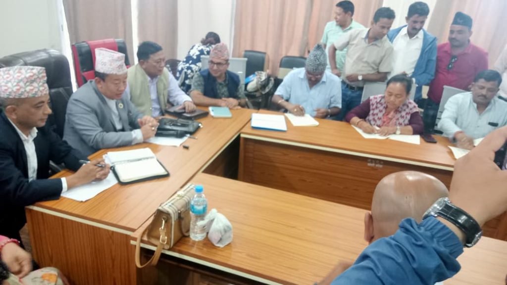 मोरङका चार पालिका र मन्त्रालयबीच फोहोर व्यवस्थापनमा १२ करोड लगानीको सम्झौता