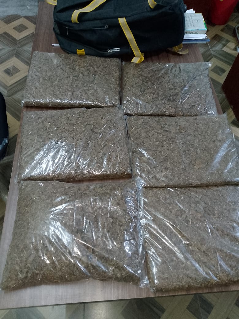 बेवारिसे अवस्थामा ३ सय ८७ किलो ग्राम गाँजा बरामद