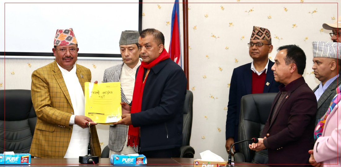 गगन थापा नेतृत्वको कांग्रेसलाई निर्वाचन आयोगको मान्यता, देउवा पक्ष असन्तुष्ट