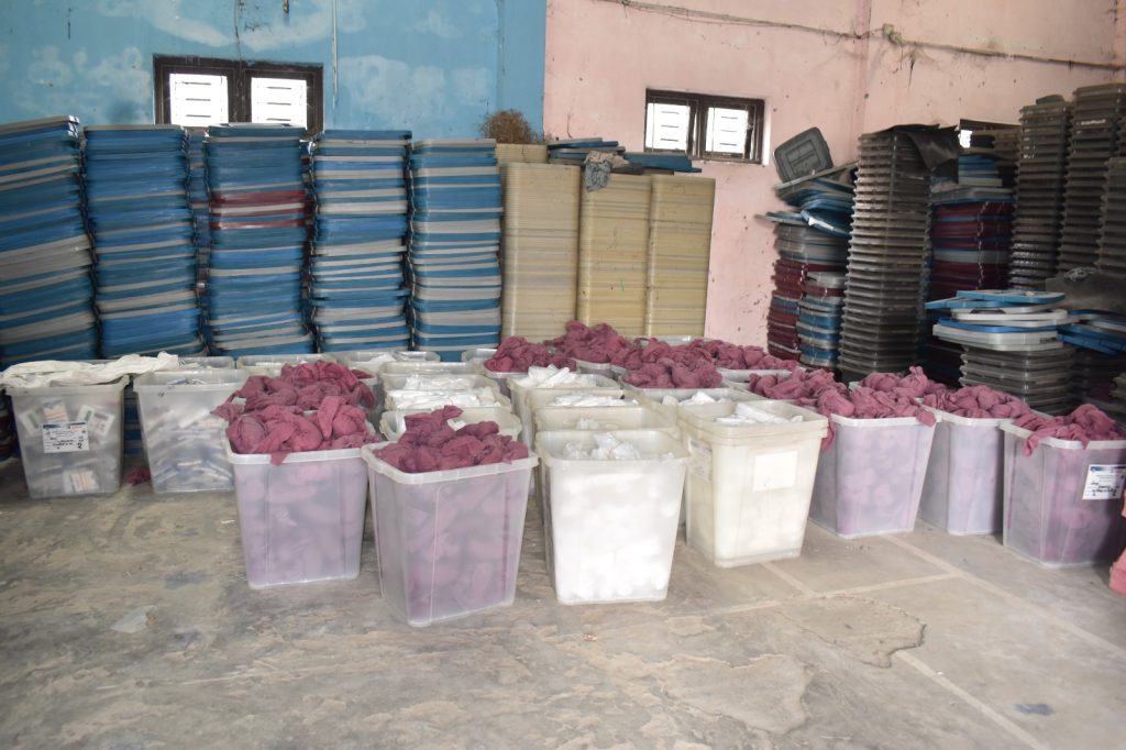 निर्वाचनको तयारी अन्तिम चरणमा, विराटनगरमा सामग्री थुप्रिँदै