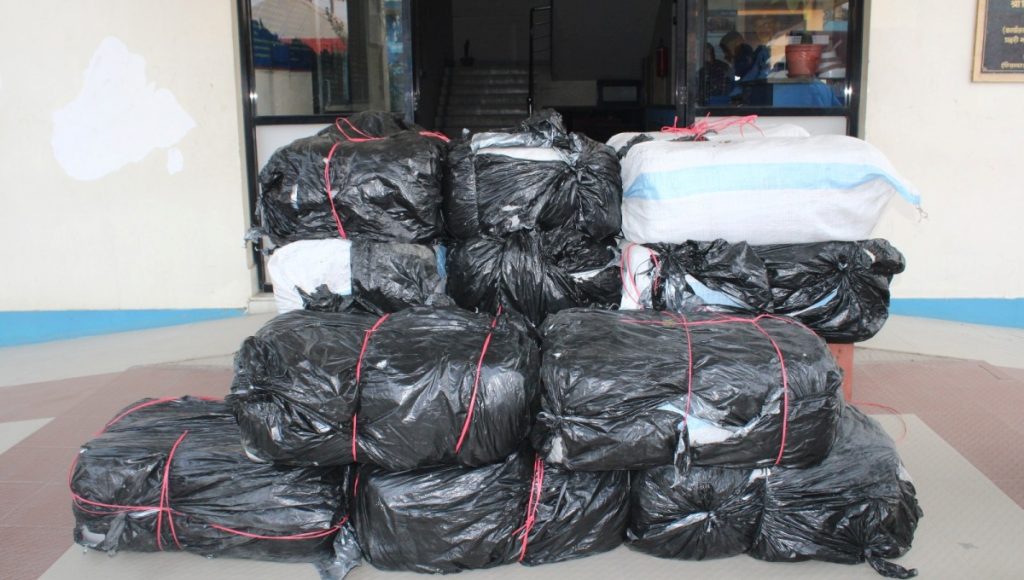 विराटनगरमा दुर्घटनाग्रस्त स्कोरपिओबाट ४२० किलो गाँजा बरामद